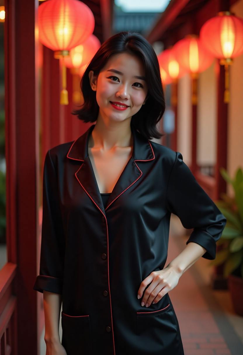 长街灯火
